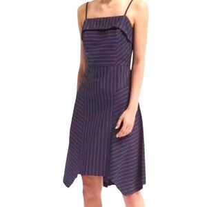 Banana Republic Strappy Seam Dress Navy